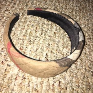 Authentic Burberry headband