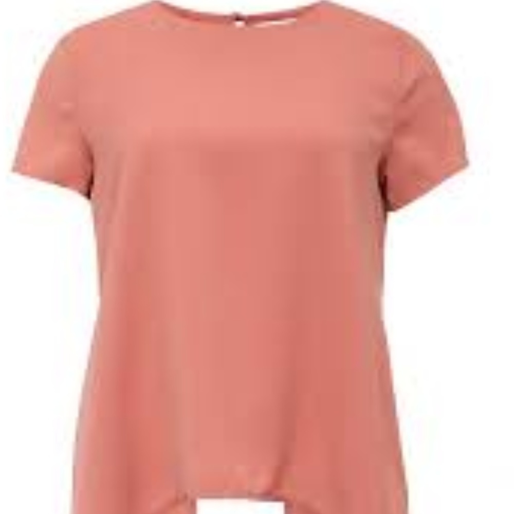 Dusty Pink Split Shirt