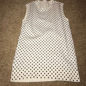 J crew polka dot shell