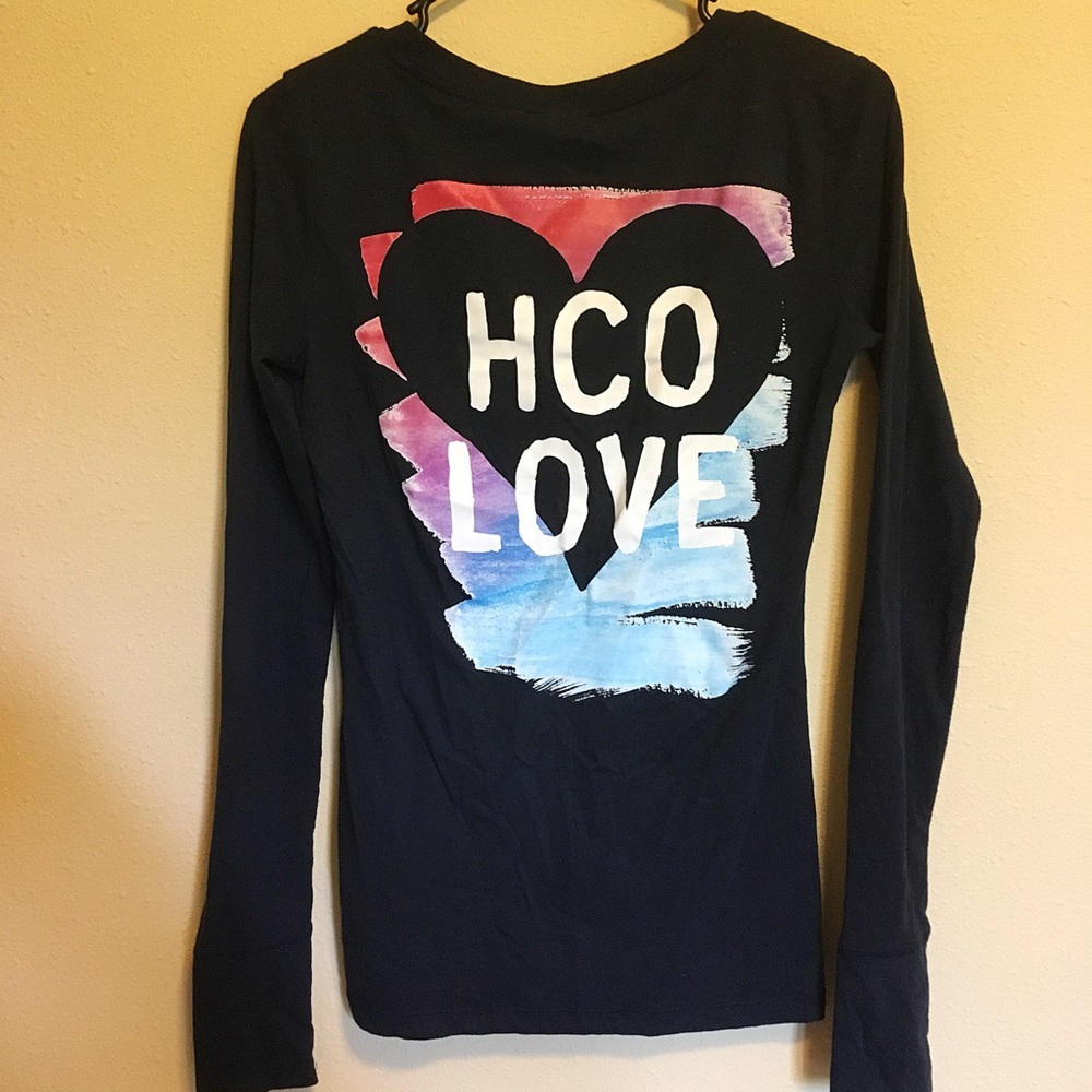 Long sleeve Hollister tee