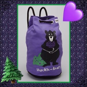 Purple Huckle-Beary Tote