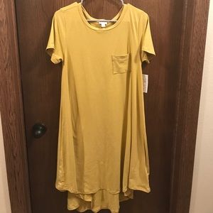 Amazing NWT mustard Xsmall Lularoe Carly!!!!