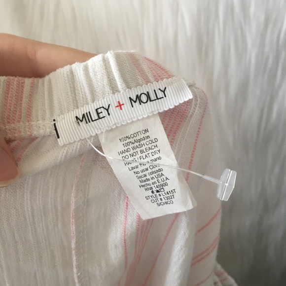 ✨NEW Miley + Molly Stripe Off Shoulder Top - Picture 4 of 4