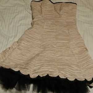 Strapless Homecoming Dress
