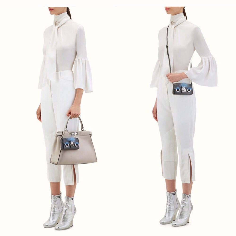 🌹Traded 🌹Fendi Fox Fur Micro Buggie Baguette - Picture 8 of 8