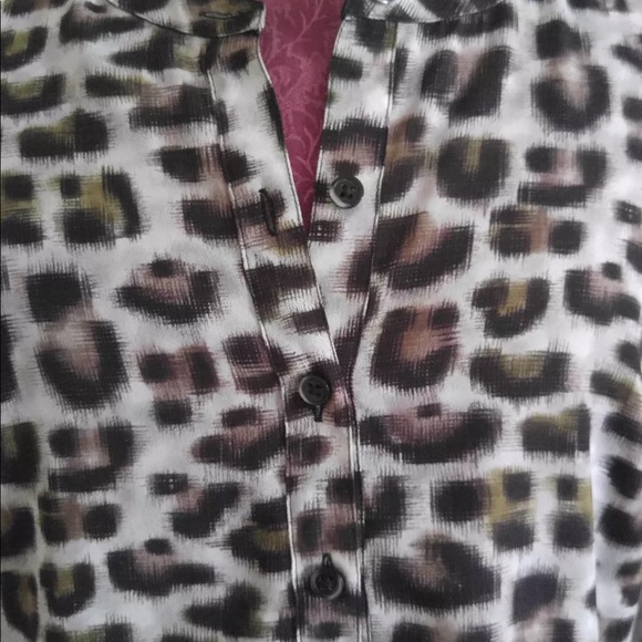 ANN TAYLOR LONG SLEEVE TUNIC SZ S - Picture 4 of 5