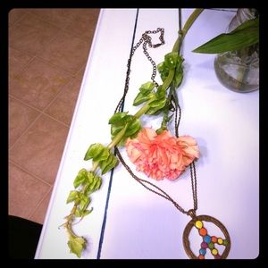 Peace chain necklace