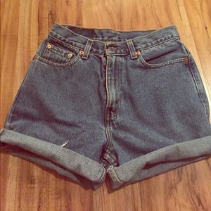 High waisted Levi's