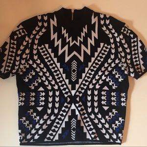 Patterned crop top