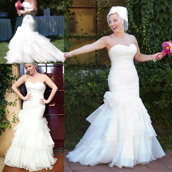 Maggie Sottero Couture wedding gown size 12 - Picture 1 of 8