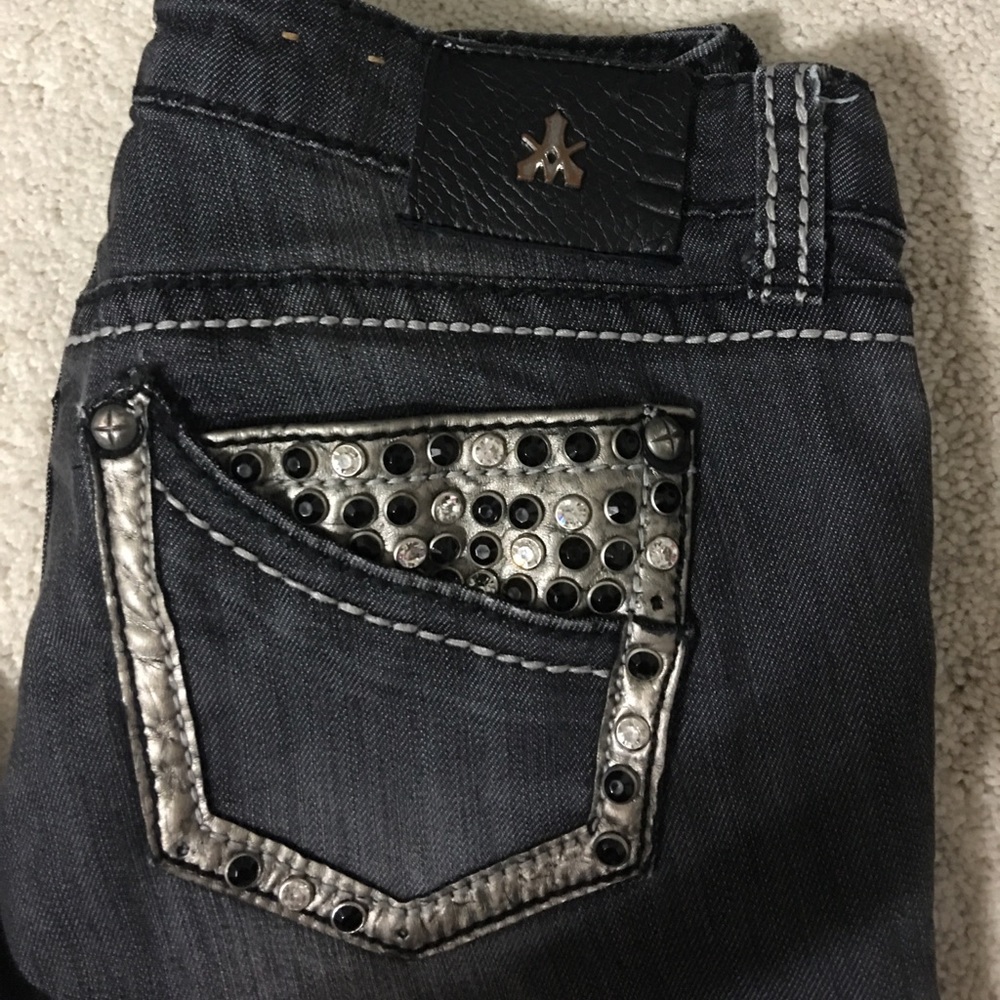 Antique Rivet Jeans - Picture 2 of 6