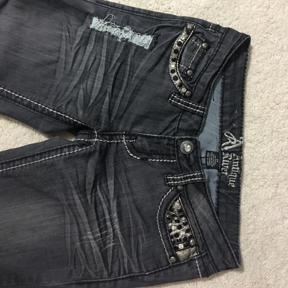 Antique Rivet Jeans - Picture 5 of 6