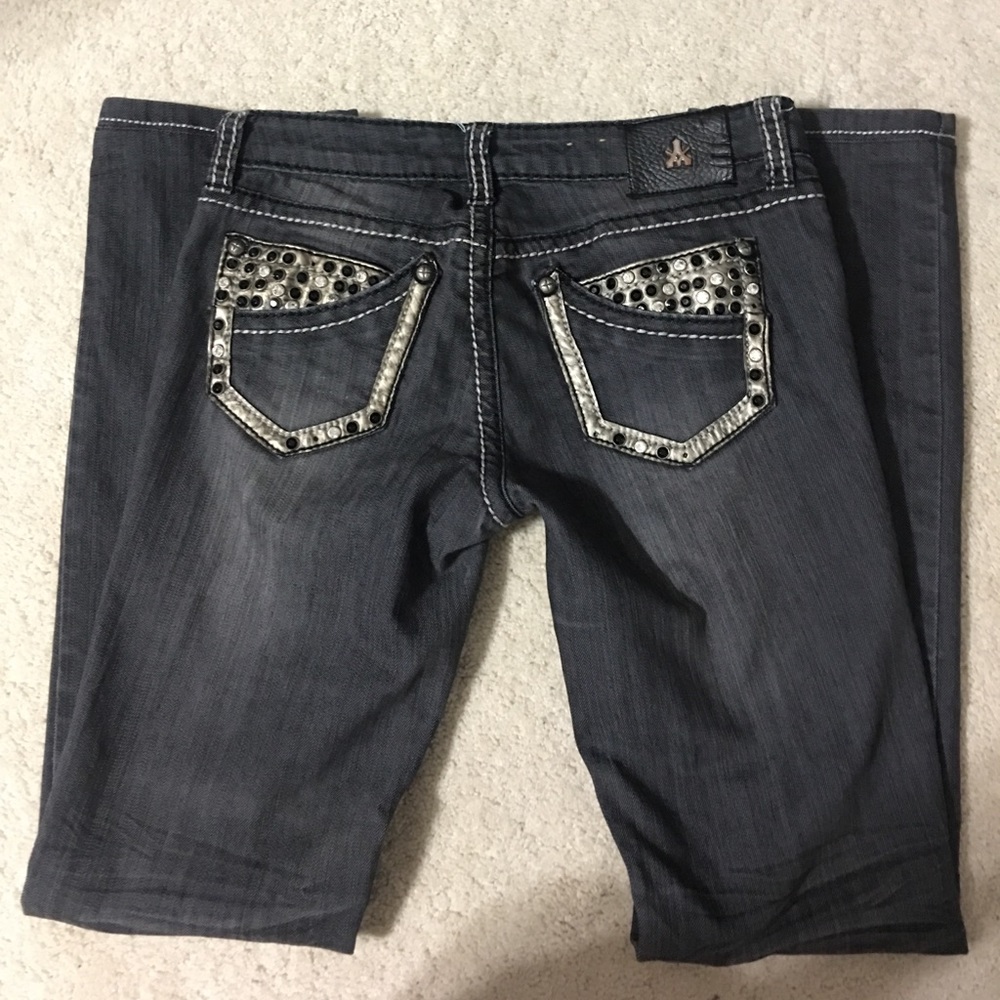 Antique Rivet Jeans - Picture 6 of 6