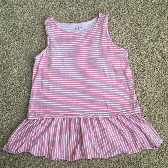 Peplum tank from Loft - Picture 1 of 3