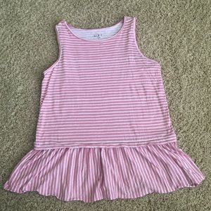 Peplum tank from Loft