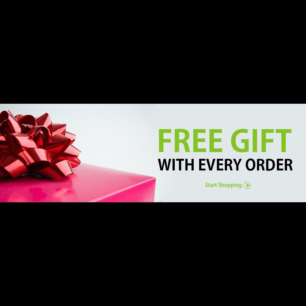 Free gifts with purchase