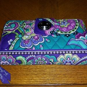 Vera bradley- heather large wallet