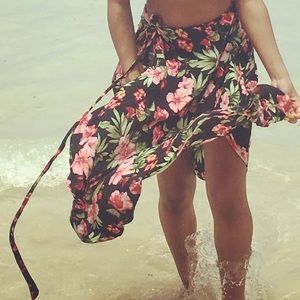 Floral skirt