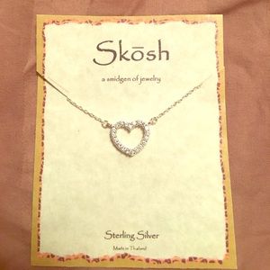 SKOSH heart necklace