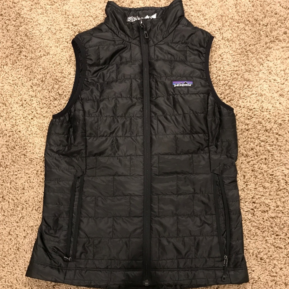 Patagonia black vest