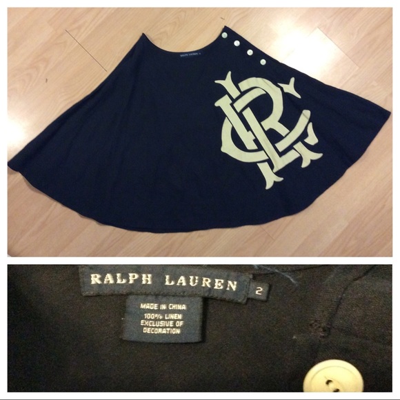 Ralph Lauren Linen Skirt