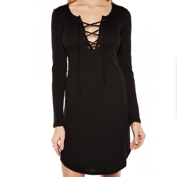 ๐SALE ๐HARPER LACE UP BODYCON DRESS - Picture 4 of 8