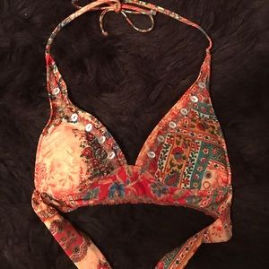 Lucky Brand Swim Top Never Worn