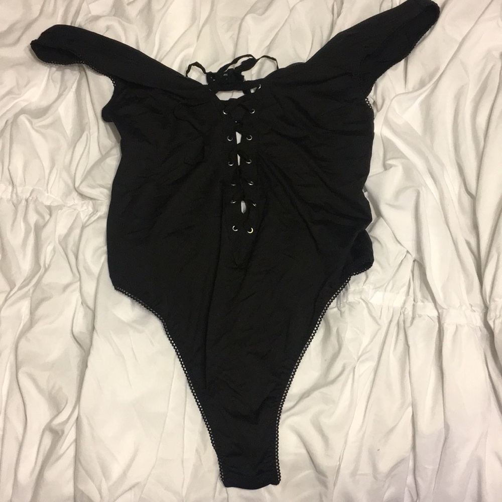 🖤 NWOT black Victoria's Secret body suit 🖤