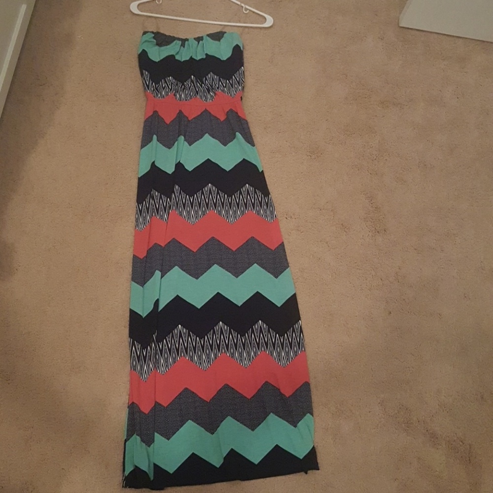 Colorful maxi dress