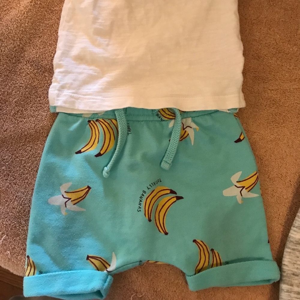 Boys shorts and tank top set
