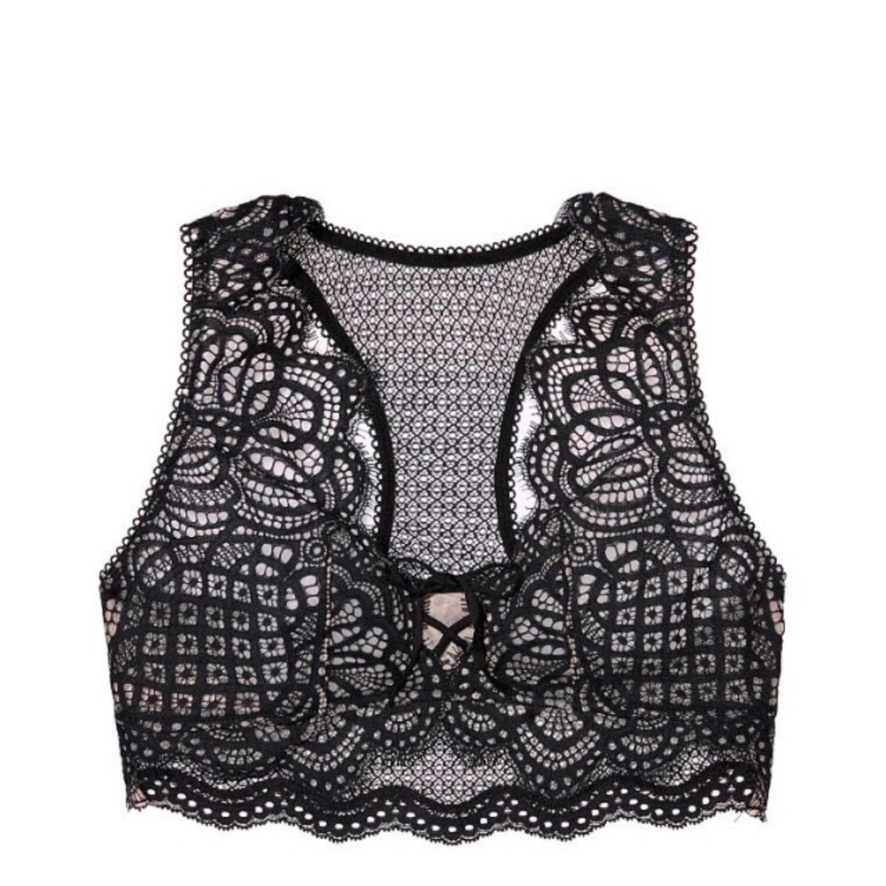 Last one! 💋 NWT Coconut White Victoria's Secret Unlined Lace Bralettes Size XS - Picture 8 of 8