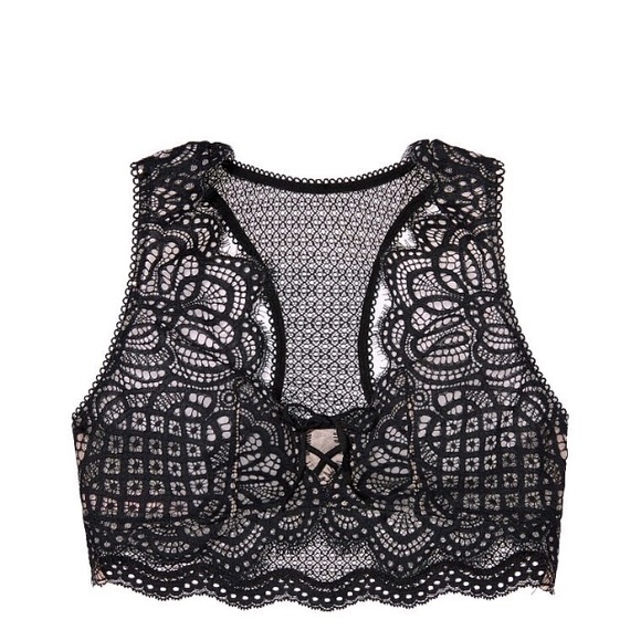 Last one! 💋 NWT Coconut White Victoria's Secret Unlined Lace Bralettes Size XS - Picture 8 of 8