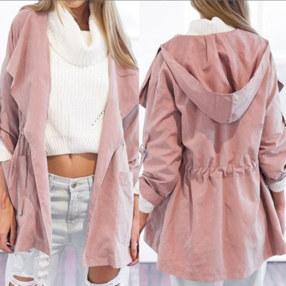 Casual Hooded Windbreaker Jacket 🌼 - Picture 1 of 8