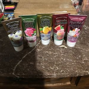 Bath and Body Works Hand Creams
