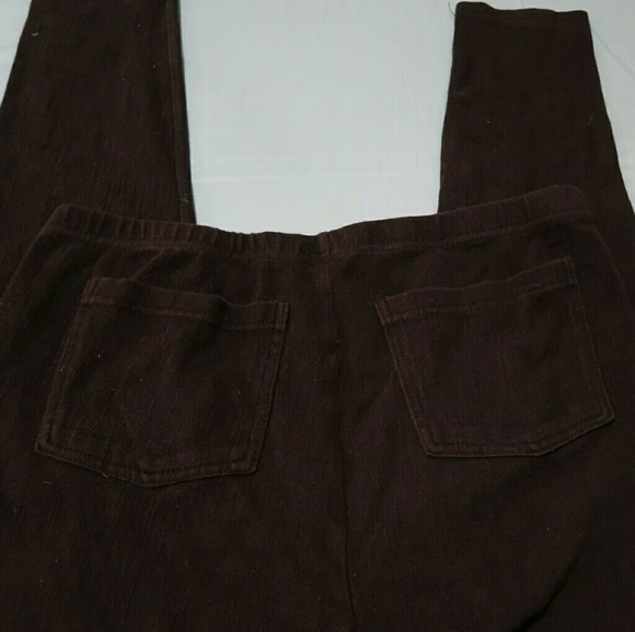 Black leggings with back pockets - Picture 3 of 3