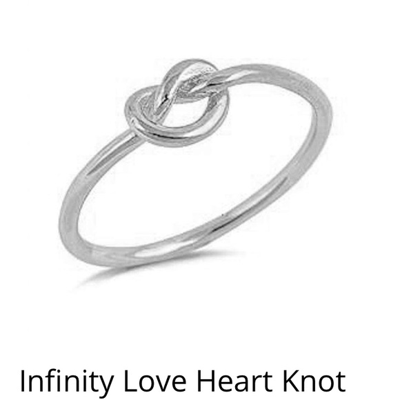 Jewelry - Sterling silver 925 love knot ring