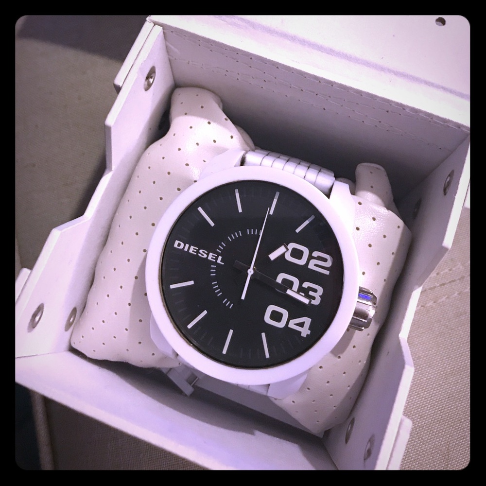 White Diesel Watch