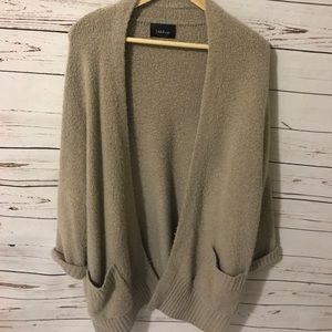 Zara Oatmeal Grandpa Cardigan