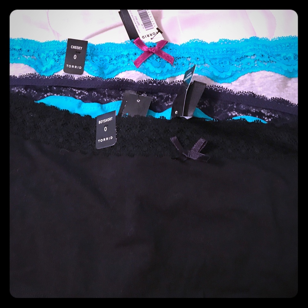 NWT TorridUndies size 1  &. 0