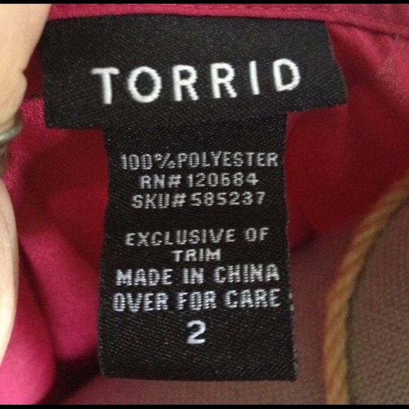 Torrid Peekaboo Lace Top - Picture 4 of 4