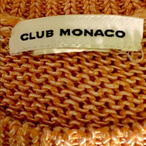 Club Monaco open back sweater- spring or fall 💛 - Picture 4 of 8
