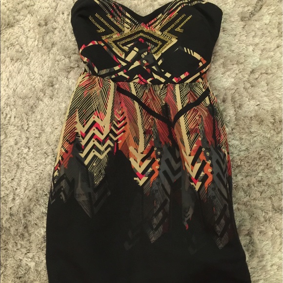 Ecotè tribal print dress - Picture 1 of 4