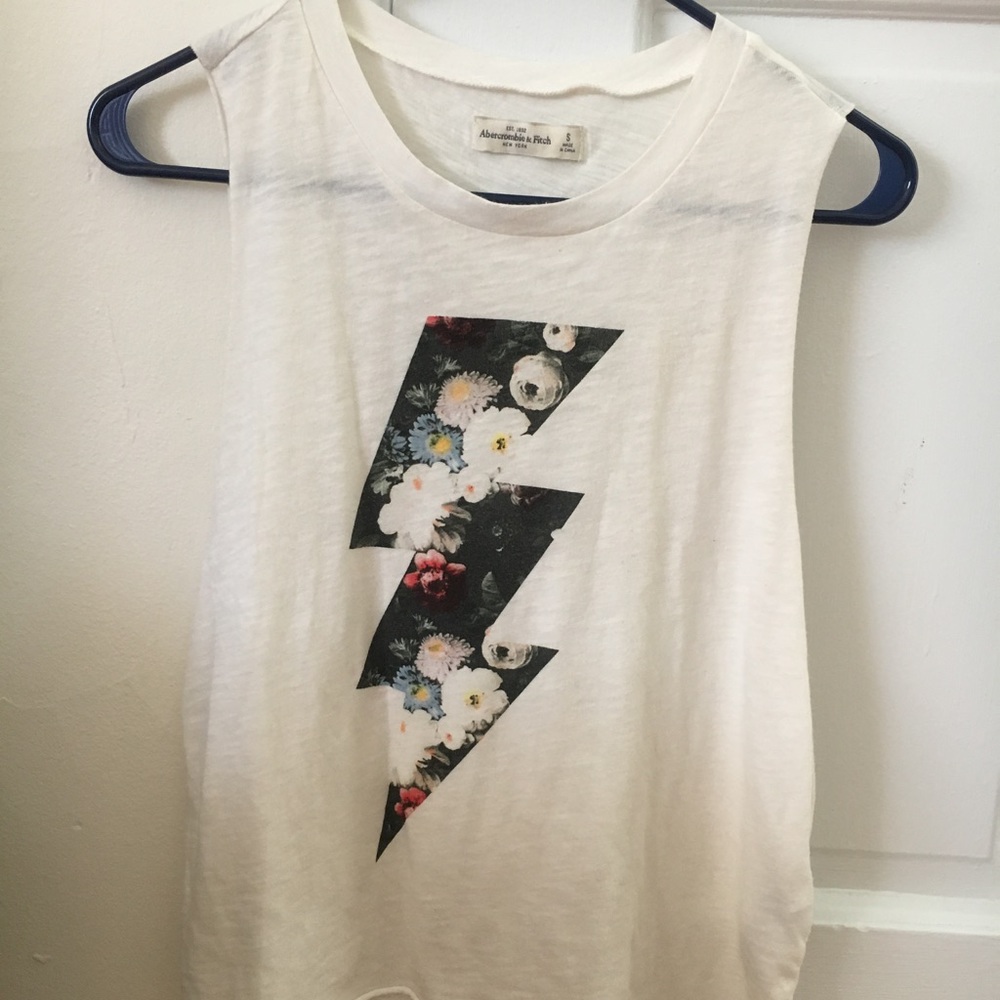 Abercrombie and Fitch Graphic Muscle Tank