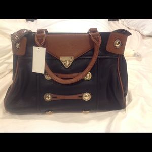 Black/brown handbag