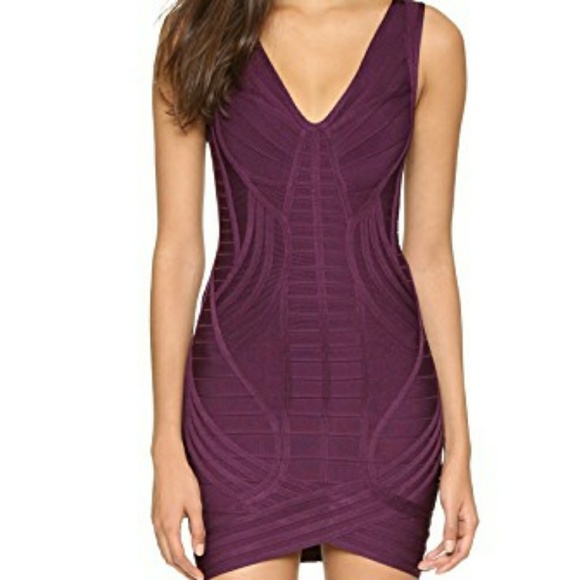 Herve Leger Naeva Paneled Bandage Mini - Picture 2 of 7