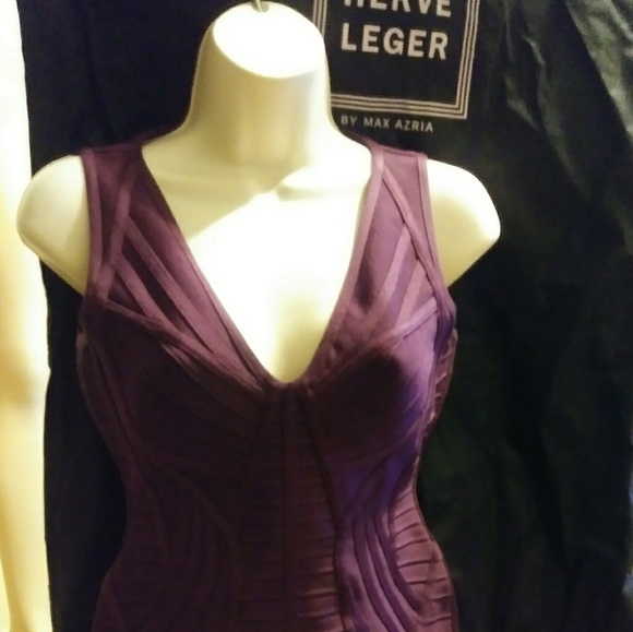 Herve Leger Naeva Paneled Bandage Mini - Picture 3 of 7