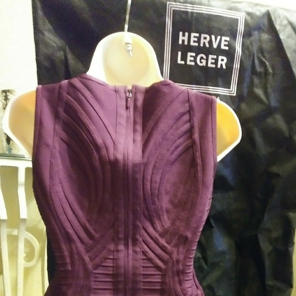 Herve Leger Naeva Paneled Bandage Mini - Picture 4 of 7