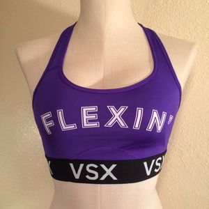 Victoria's Secret VSX Sport Purple Sports Bra