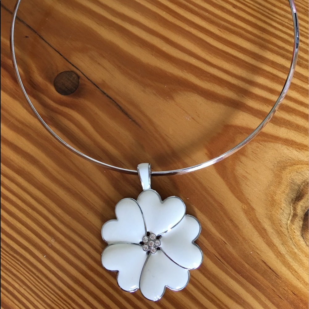 Beautiful Lia Sophia Blossom pendant and necklace