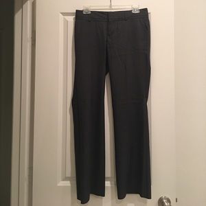 Charcoal Grey Wool Pants